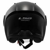 קסדת כביש 3/4 LS2 OF616 AirFlow ll Gloss Black שחור מבריק