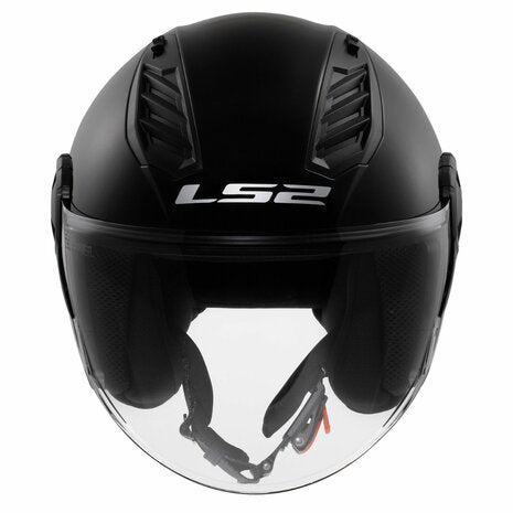 קסדת כביש 3/4 LS2 OF616 AirFlow ll Gloss Black שחור מבריק