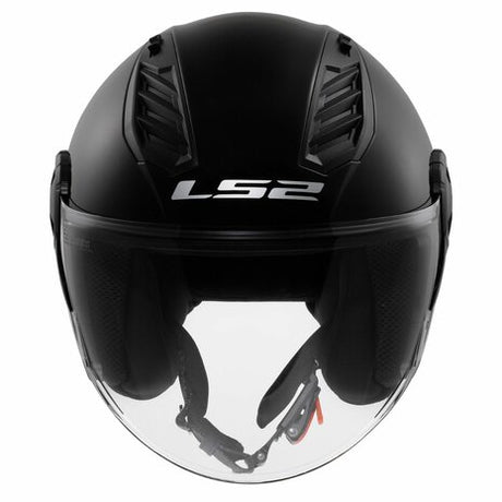 קסדת כביש 3/4 LS2 OF616 AirFlow ll Gloss Black שחור מבריק