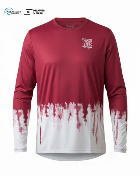 חולצת רכיבה ארוכה MTB TuttiFrutti - Three Lines