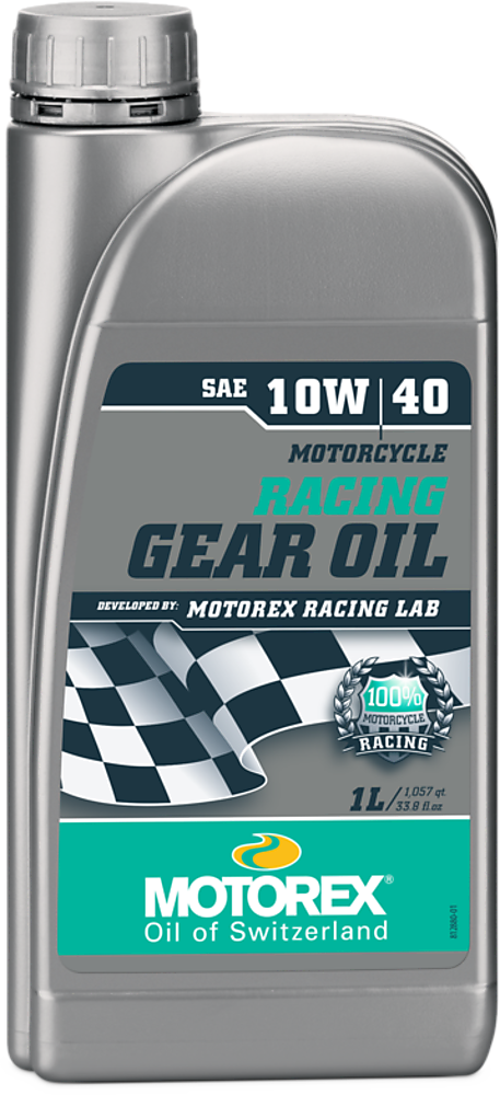 שמן גיר סינתטי ליטר MOTOREX RACING GEAR 10W40