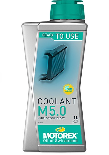 מים לרדיאטור ליטר MOTOREX COOLANT M5.0 - MOTOREX