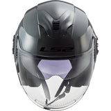 קסדת כביש 3/4 LS2 OF570 VERSO NARDO GREY אפור בטון