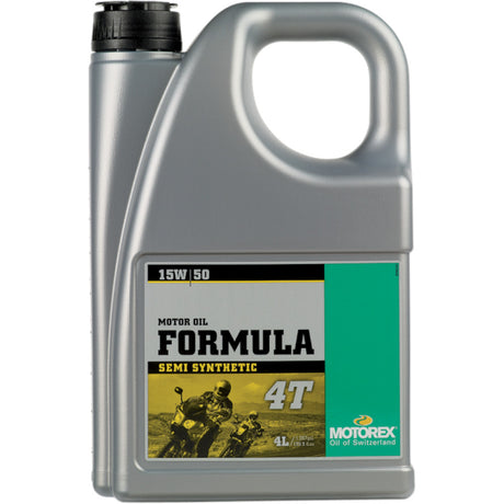 שמן מנוע סינתטי 4ליטר MOTOREX FORMULA 4T 15W/50 - MOTOREX