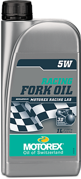 שמן בולמים ליטר MOTOREX RACING FORK OIL 5W - MOTOREX