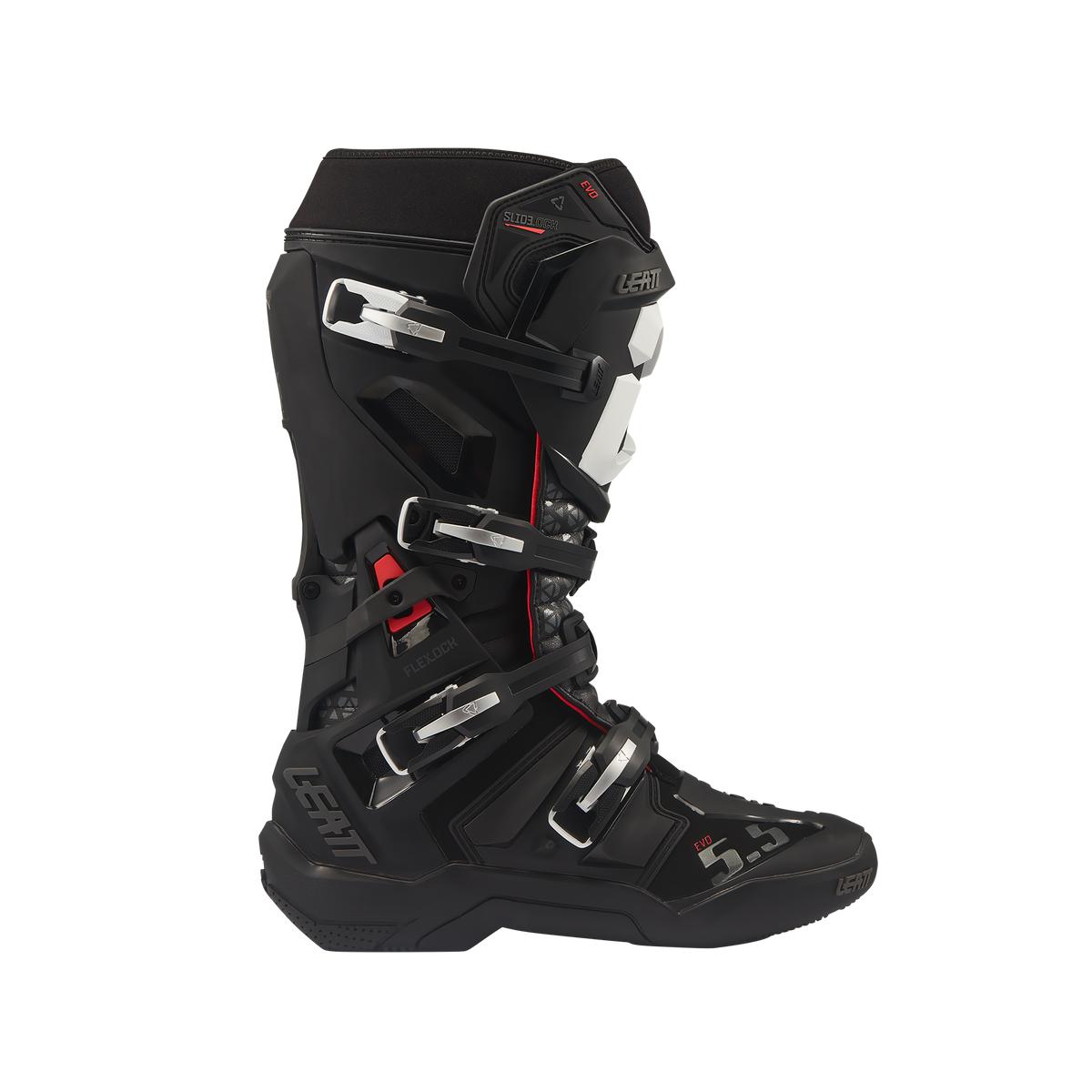 מגף 5.5 FlexLock Evo Black - Leatt