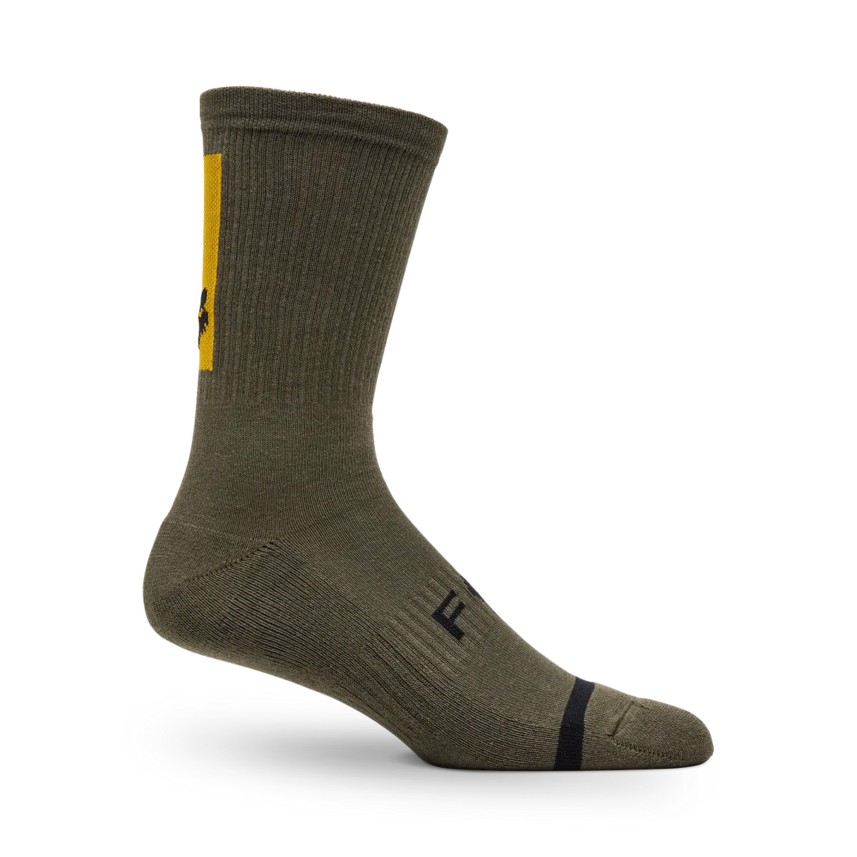 גרבי רכיבה FOX Racing Defend Lunar Military Green 8" - FOX