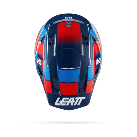 קיט קסדה ומשקף Leatt Moto 8.5 Blue/Red + Goggles 5.5 - Leatt
