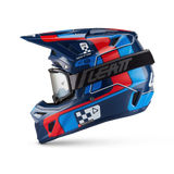 קיט קסדה ומשקף Leatt Moto 8.5 Blue/Red + Goggles 5.5 - Leatt