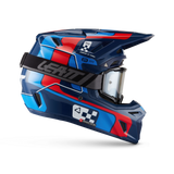 קיט קסדה ומשקף Leatt Moto 8.5 Blue/Red + Goggles 5.5 - Leatt