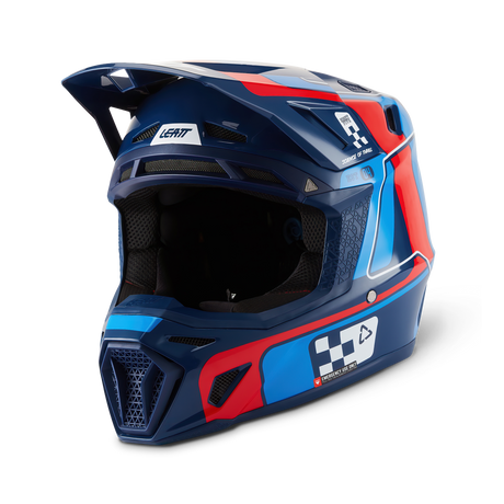קיט קסדה ומשקף Leatt Moto 8.5 Blue/Red + Goggles 5.5 - Leatt