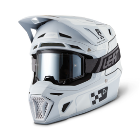 קיט קסדה ומשקף Leatt Moto 8.5 Grey + Goggles 5.5 - Leatt