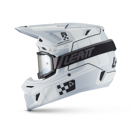 קיט קסדה ומשקף Leatt Moto 8.5 Grey + Goggles 5.5 - Leatt