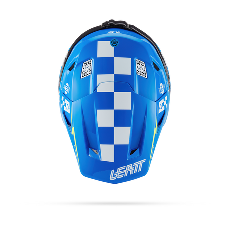 קיט קסדה ומשקף Leatt Moto 7.5 Blue + Goggles 4.5 - Leatt