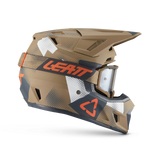 קיט קסדה ומשקף Leatt Moto 7.5 Camo Khaki Brown + Goggles 4.5 - Leatt