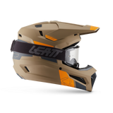 קיט קסדה ומשקף Leatt Moto 3.5 Khaki Brown + Goggles 2.5 - Leatt