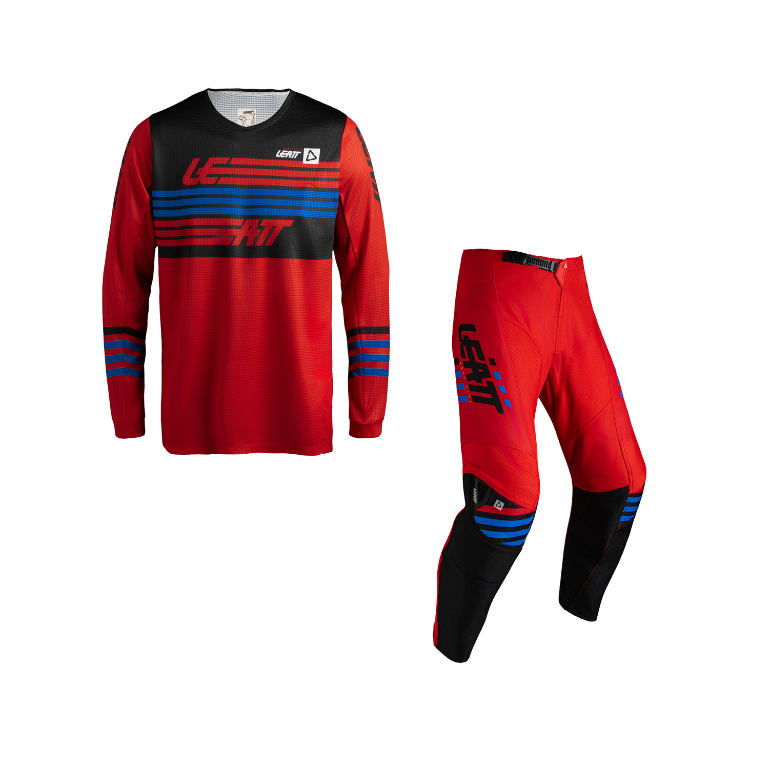 סט מכנס וחולצה 3.5 Stripes Red - Leatt