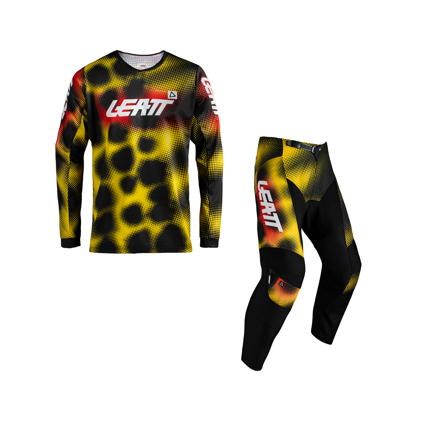 סט מכנס וחולצה 3.5 Leopard Yellow - Leatt