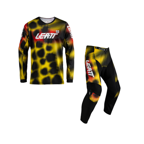 סט מכנס וחולצה 3.5 Leopard Yellow - Leatt