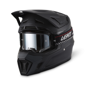 קיט קסדה ומשקף Leatt Moto 7.5 Stealth Black + Goggles 4.5 - Leatt