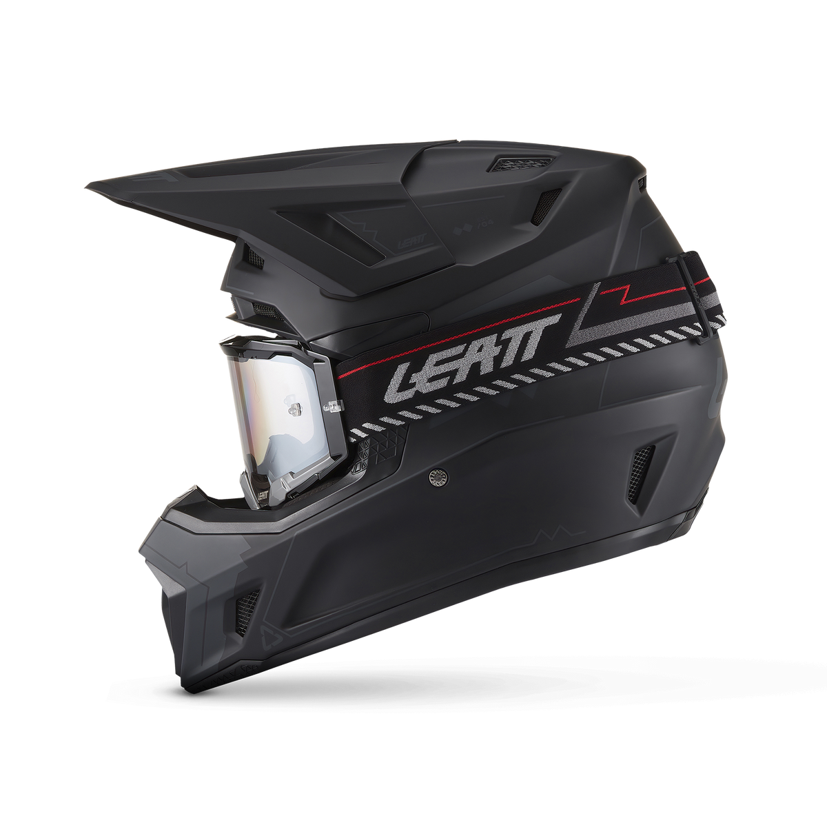 קיט קסדה ומשקף Leatt Moto 7.5 Stealth Black + Goggles 4.5 - Leatt