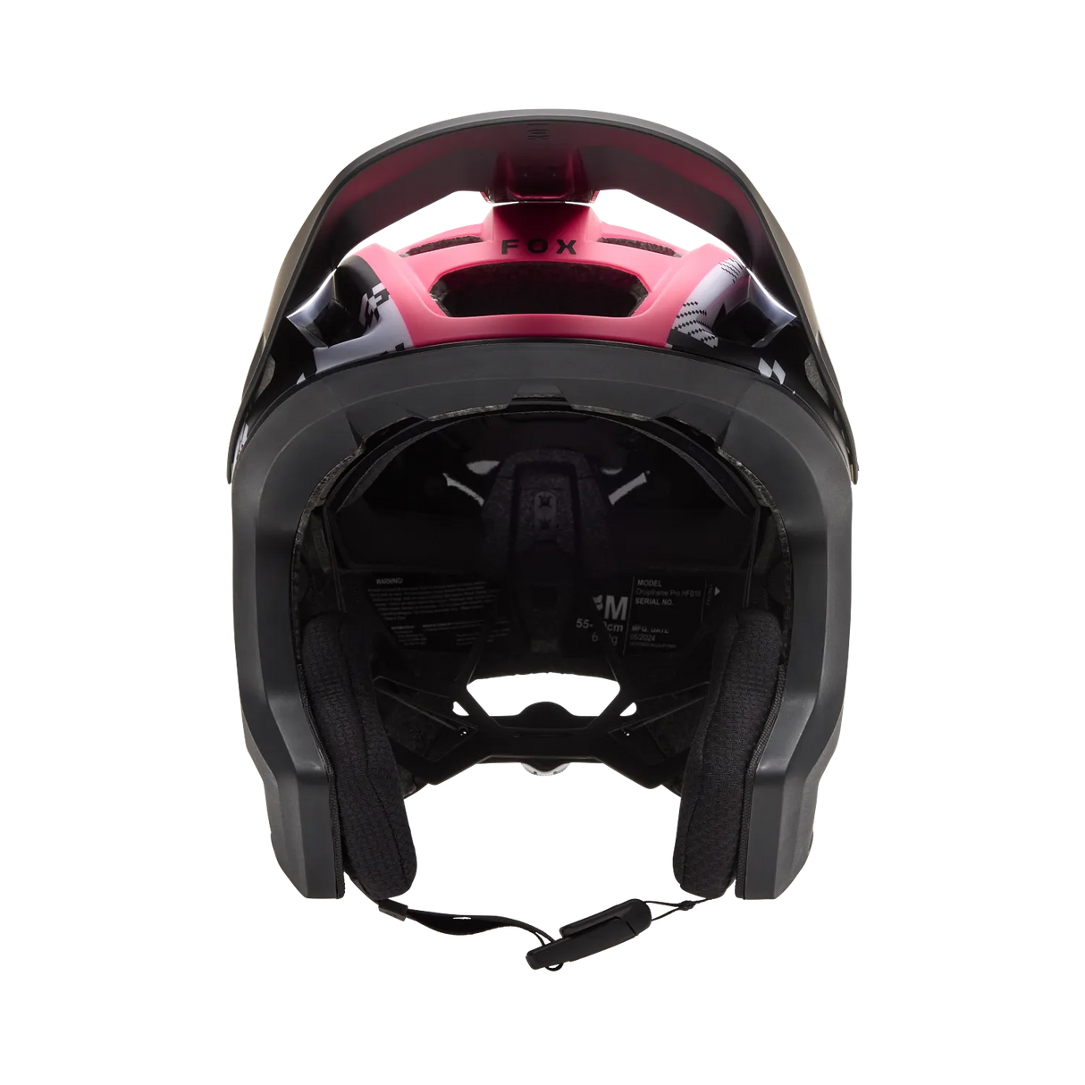 קסדה FOX Racing Dropframe Pro Digi Black/White
