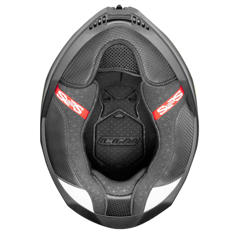 קסדת כביש CGM 363 SHOT שחור מבריק/סגול