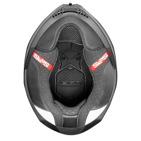 קסדת כביש CGM 363 SHOT שחור מבריק/סגול