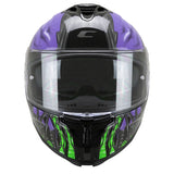 קסדת כביש CGM 363 SHOT שחור מבריק/סגול