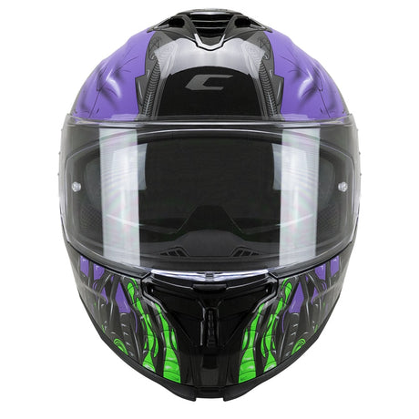 קסדת כביש CGM 363 SHOT שחור מבריק/סגול