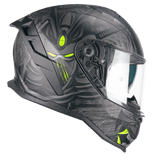 קסדת כביש CGM 363 SHOT שחור מט/צהוב