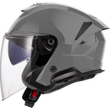 קסדת כביש 3/4 LS2 OF618 VERSO II AIR אפור בטון
