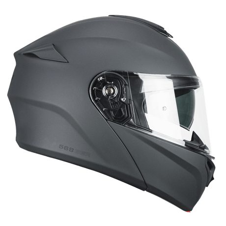 קסדת כביש נפתחת CGM 568 BER אפור מט