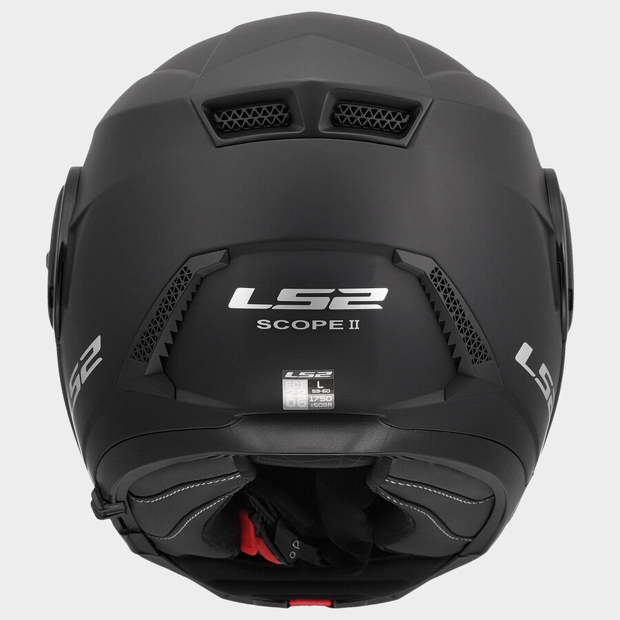 קסדת כביש נפתחת LS2 FF902 SCOPE II 22.06 שחור מט