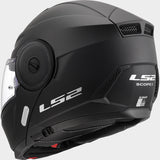 קסדת כביש נפתחת LS2 FF902 SCOPE II 22.06 שחור מט