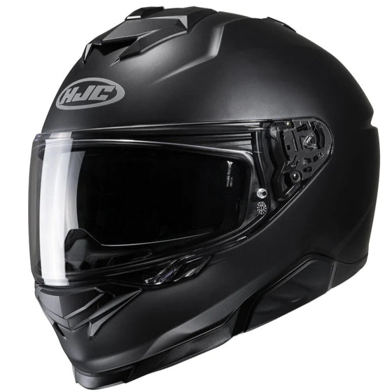 קסדת כביש HJC i71 שחור מטלי