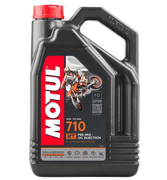710 שמן סינתטי מלא לאופנוע 4L מבית MOTUL