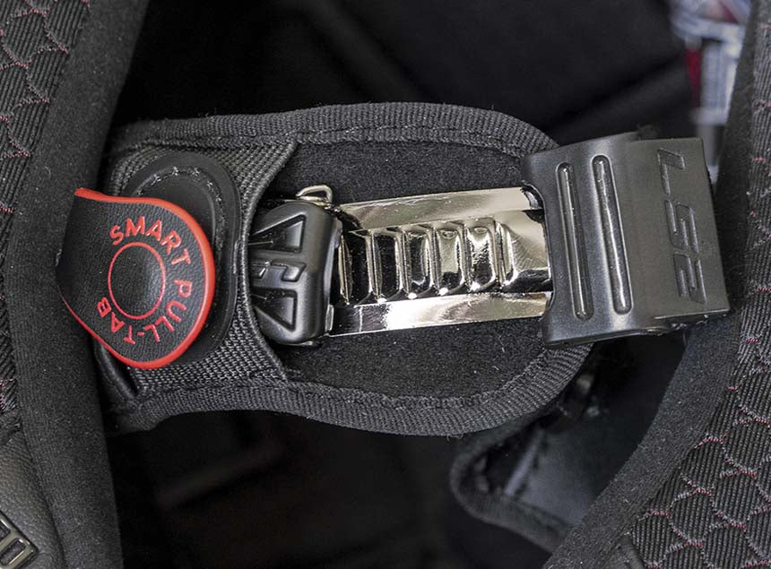 קסדת כביש מלאה LS2 FF811 VECTOR II שחור לבן