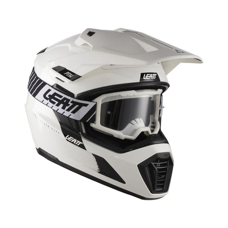 קיט קסדה ומשקף אדוונצ'ר ADV 7.5 לבן - Leatt