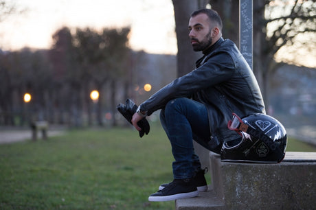 מגף רכיבה עירוני Starboy 4 מבית Falco שחור/לבן