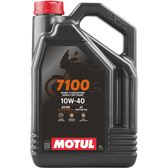7100 שמן סינתטי 10W40 4L מבית MOTUL