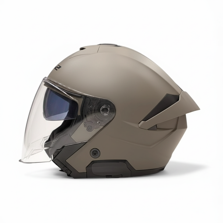 קסדת כביש 3/4 LS2 OF618 VERSO II SOLID חול אדמה - LS2