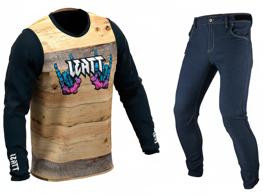 חולצה ומכנס רכיבה