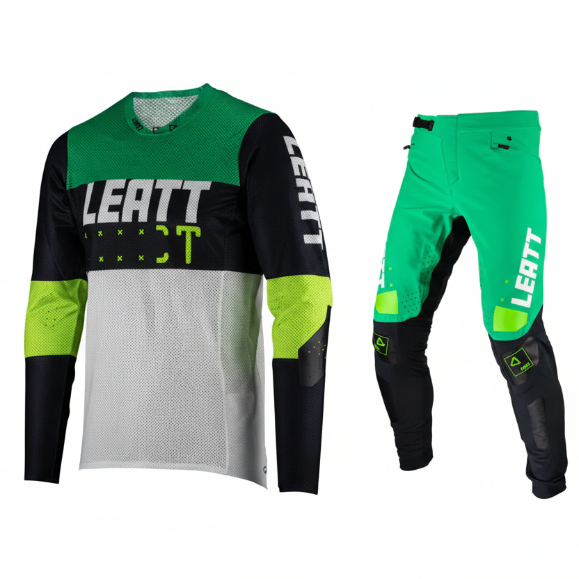 סט מכנס וחולצה Leatt MTB Gravity 4.0 ירוק - Leatt