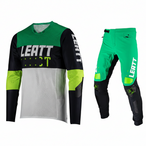 סט מכנס וחולצה Leatt MTB Gravity 4.0 ירוק - Leatt