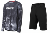 סט מכנס קצר וחולצה USWE MTB אפור - USWE