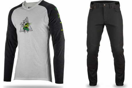 סט מכנס וחולצה Leatt MTB Gravity ZombieBlack - Leatt