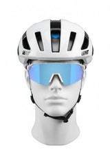סט קסדת גראבל Endurance 3.0 לבנה ומשקפי שמש SpeedViz Lite - Leatt