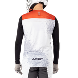 חולצת רכיבה ארוכה גברים MTB Gravity 5.0 White V25