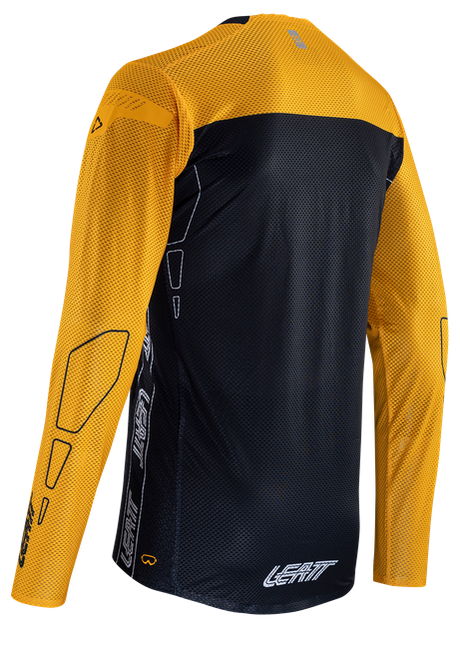 חולצת רכיבה ארוכה גברים MTB Gravity 4.0 V24 Gold